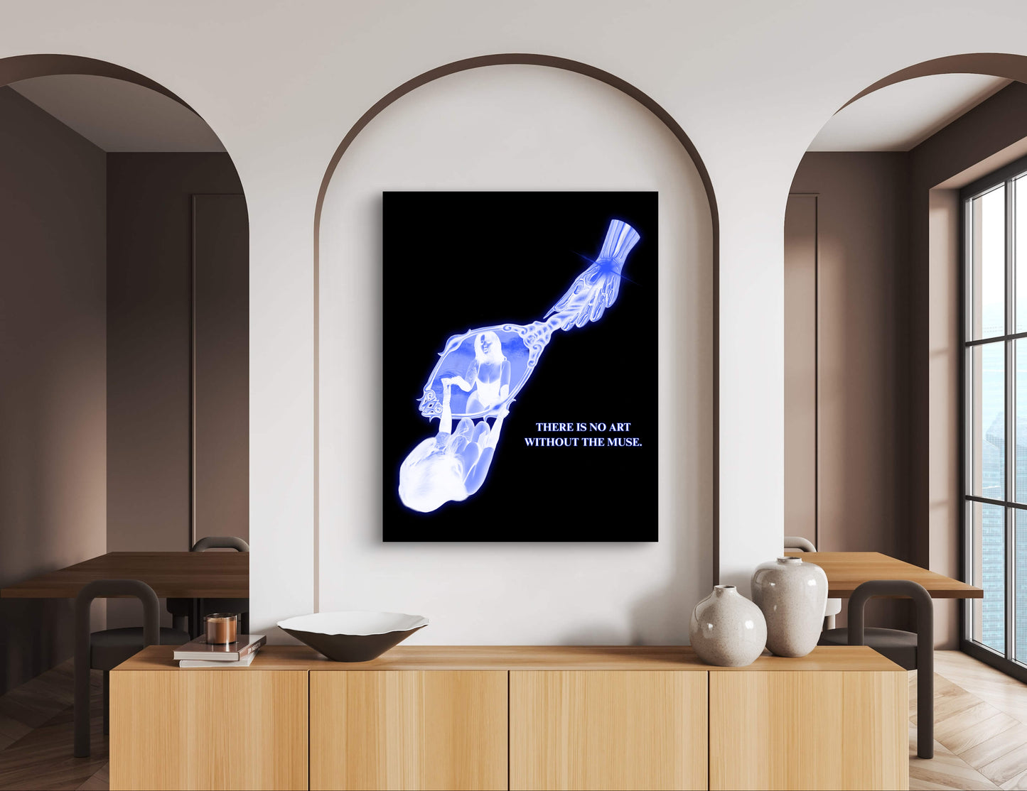 No Art Without the Muse Poster