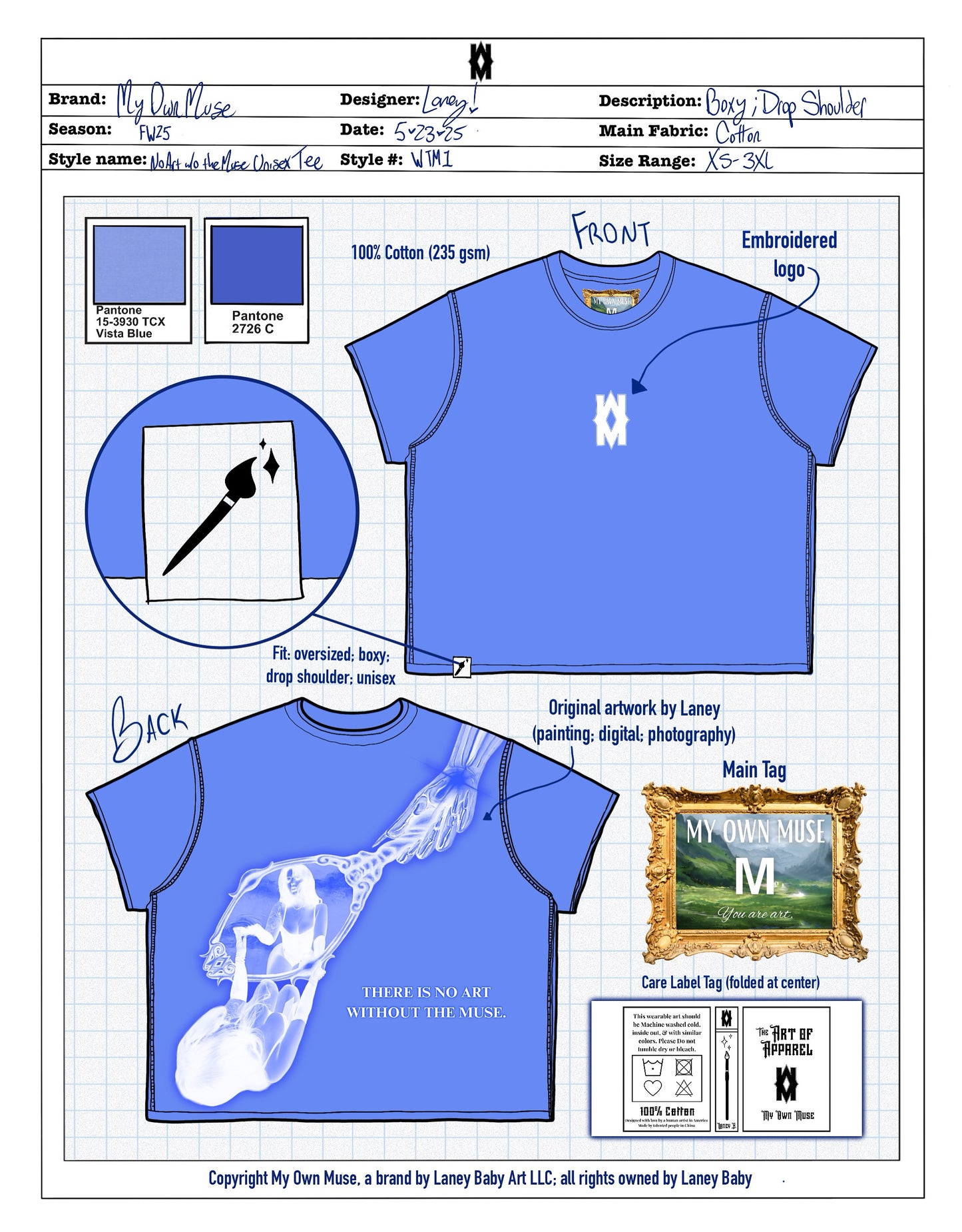 Without the Muse Oversized Tee *Pre-Sale*