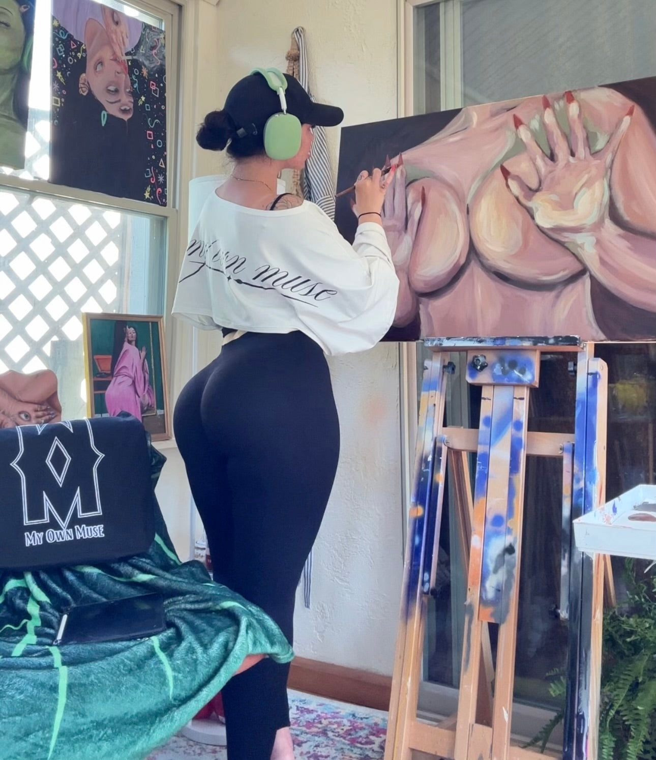 Muse Cropped Long Sleeve