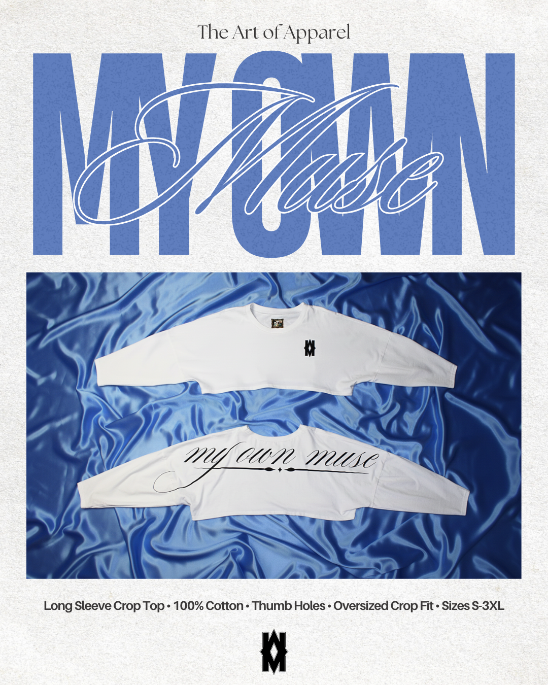 Muse Cropped Long Sleeve