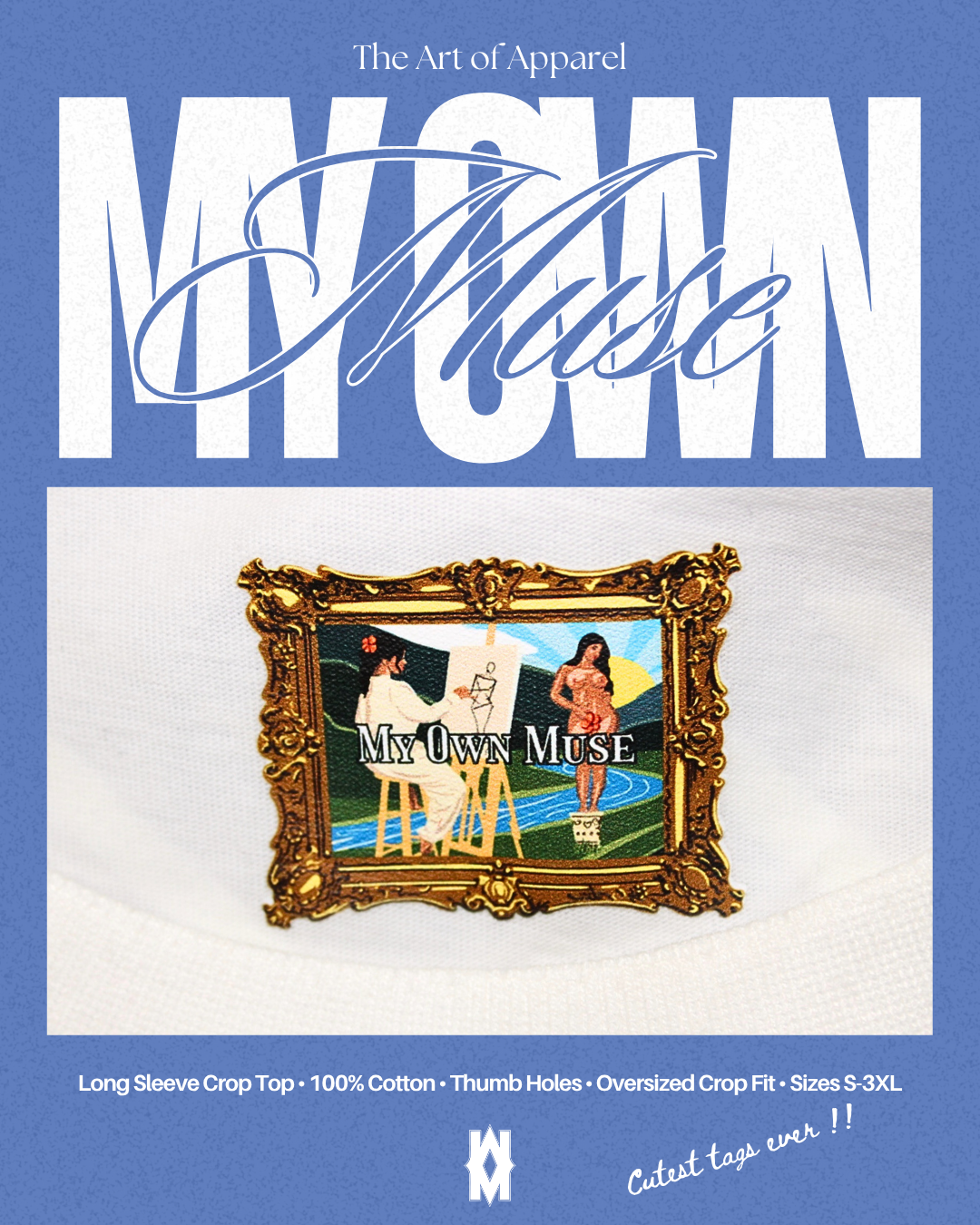 Muse Cropped Long Sleeve