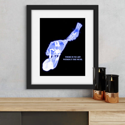 No Art Without the Muse Poster