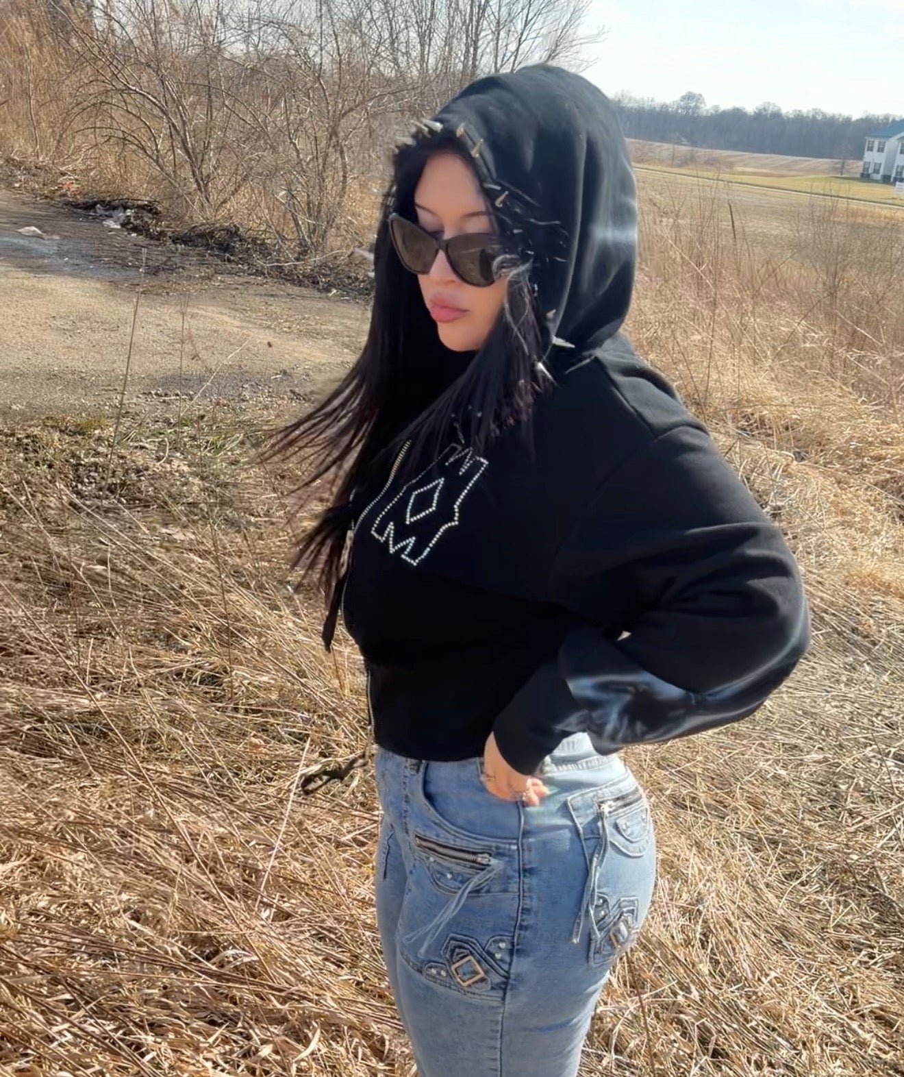 Custom Painted Hoodie
